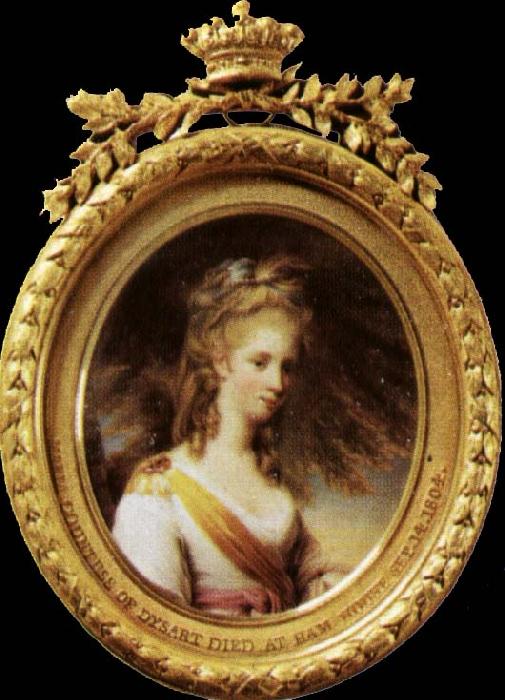 BONE, Henry Miniature of lady dysart oil painting image